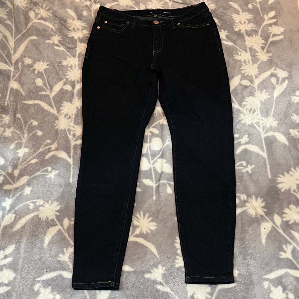 EUC INC Denim Madison Skinny Dark Blue JeansSz 10